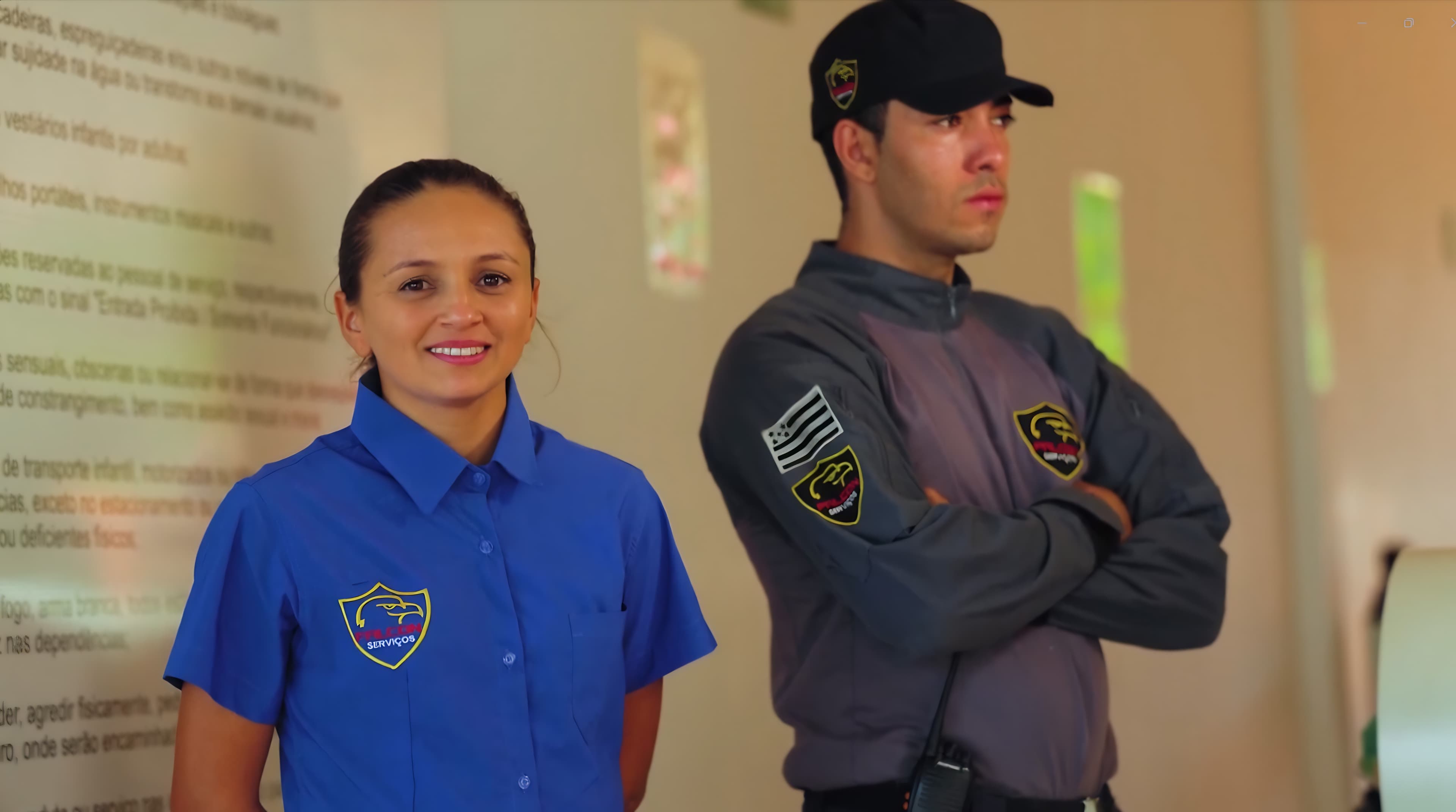 EQUIPES TREINADAS EM
 FACILITIES E PORTARIA